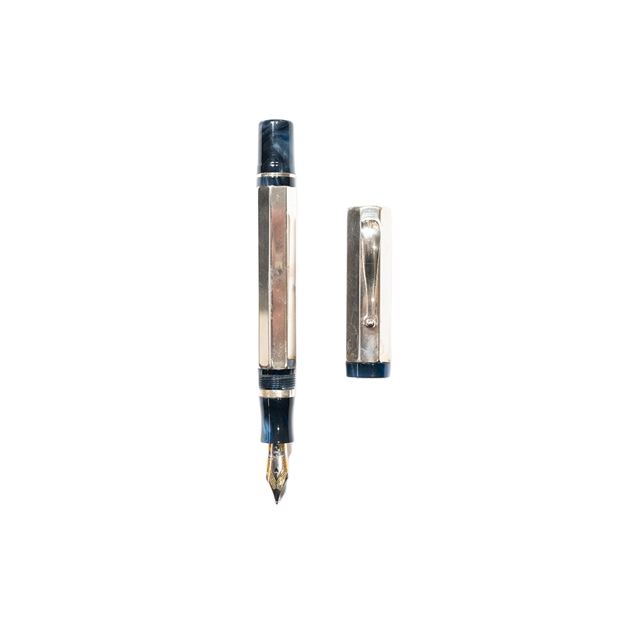Montegrappa Privilege Big Silver Fountain Pen