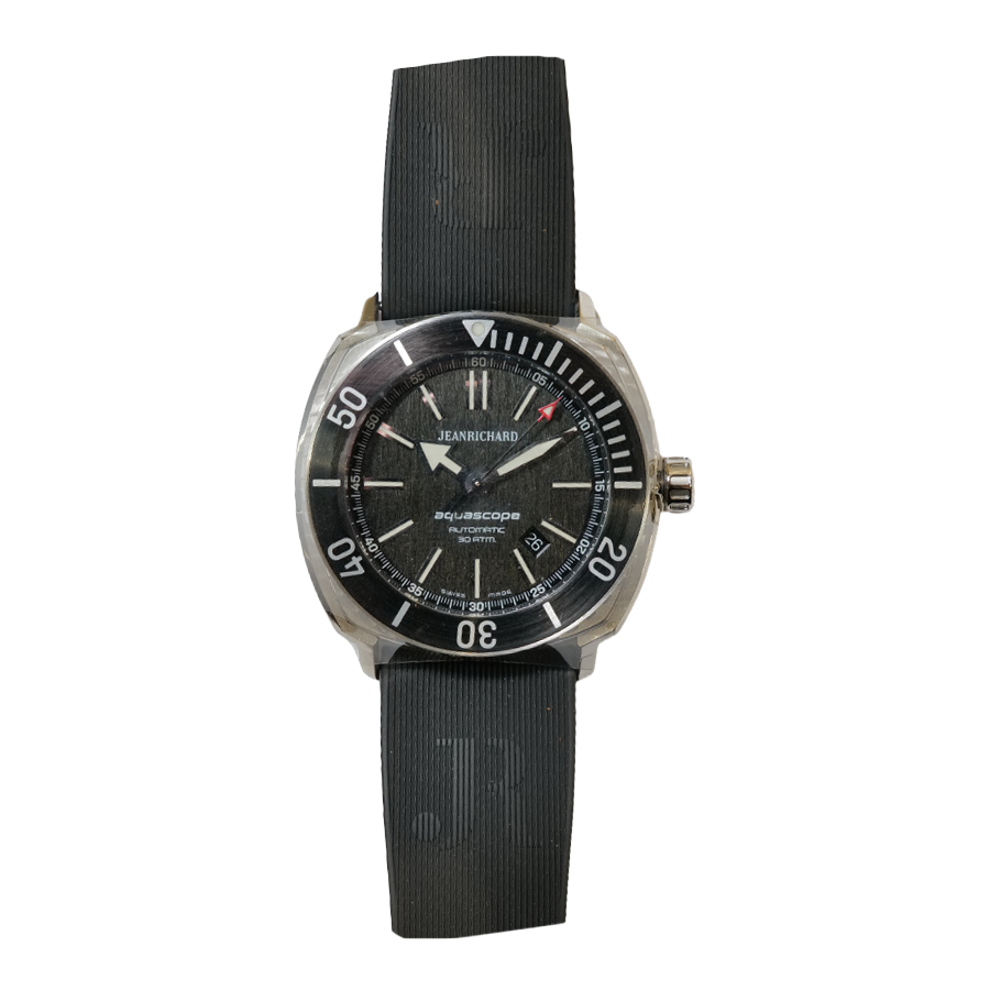 JeanRichard Aquascope Automatic Black Dial Watch