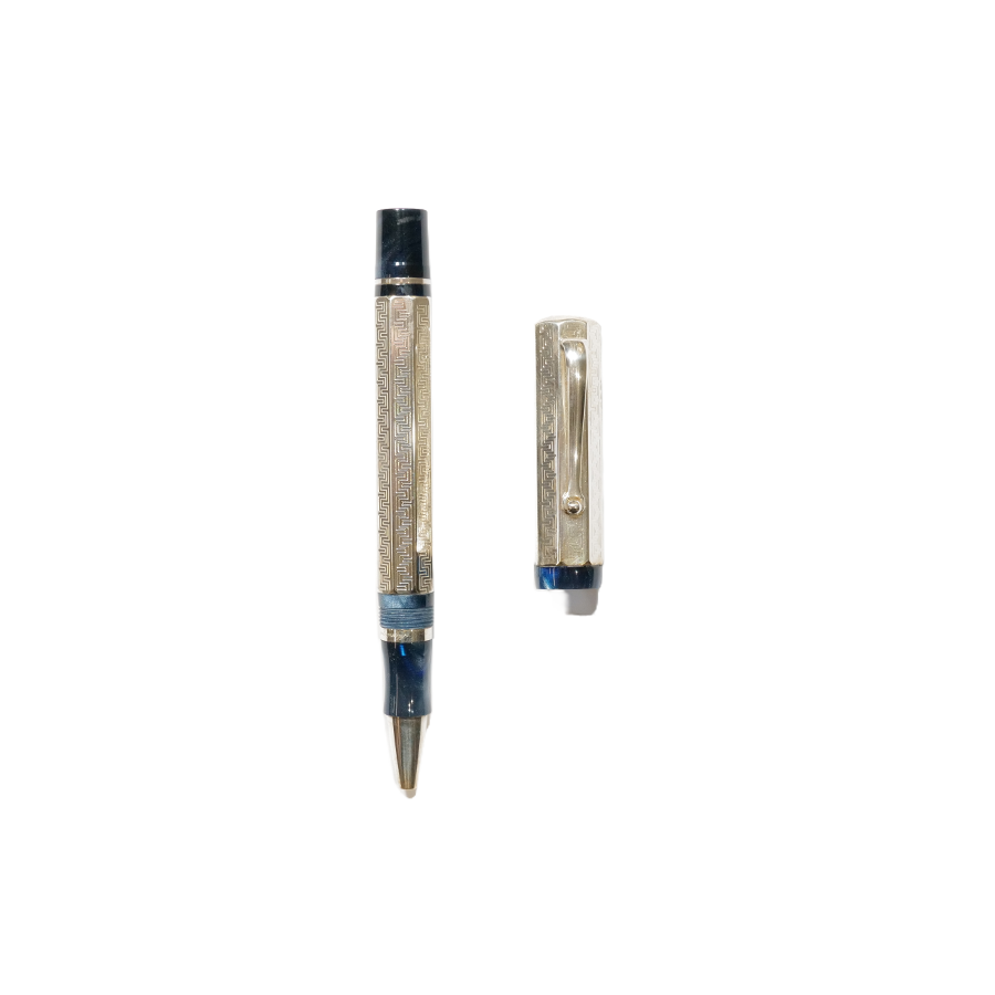 Montegrappa Privilege Silver Monogram Ballpoint Pen