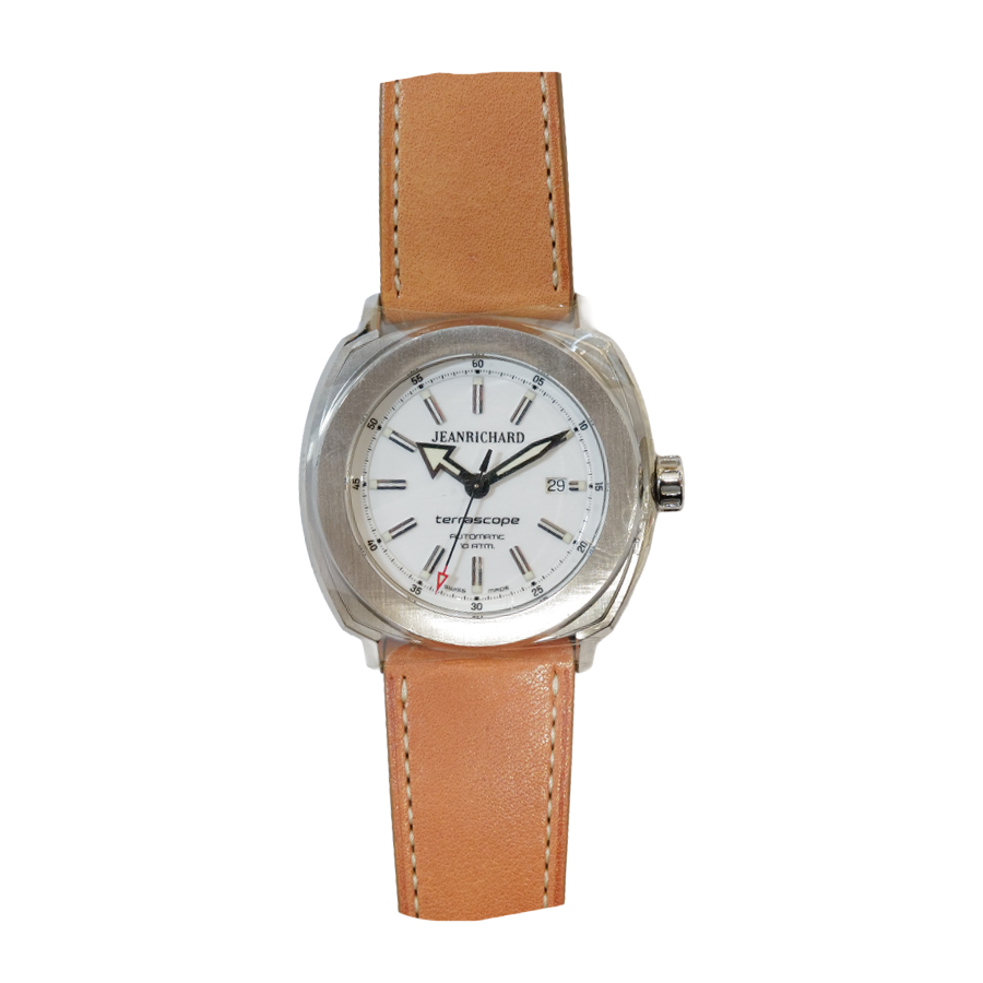 JeanRichard Terrascope Automatic White Dial Watch