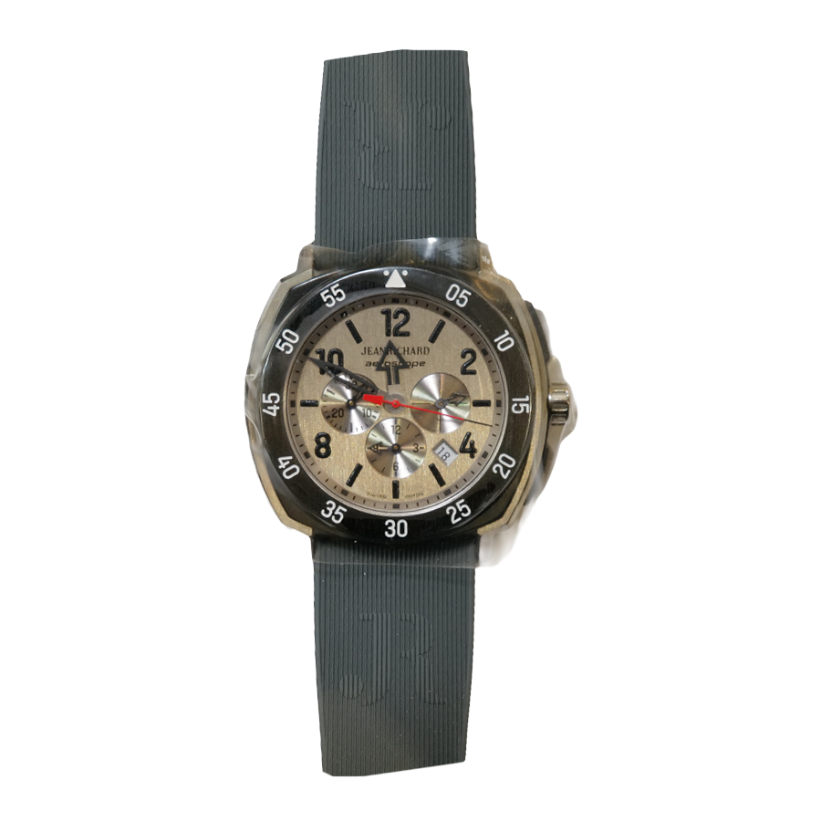 JeanRichard Aeroscope Chrono Automatic Silver Dial Watch