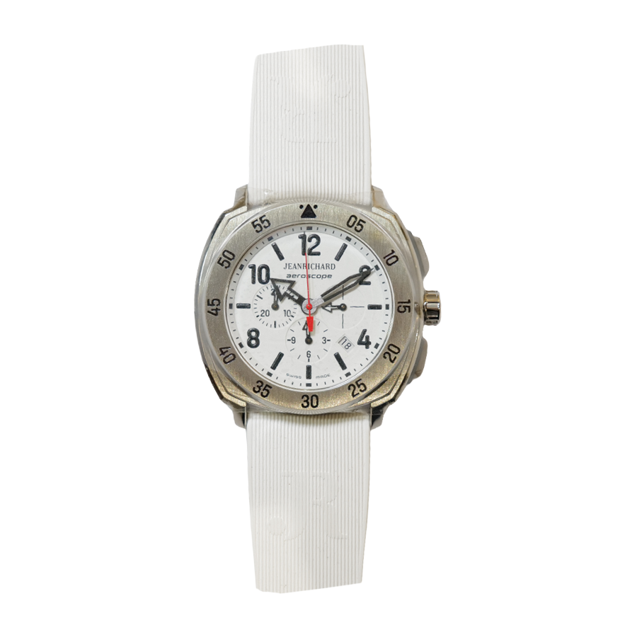 JeanRichard Aeroscope Chrono Automatic White Dial Watch