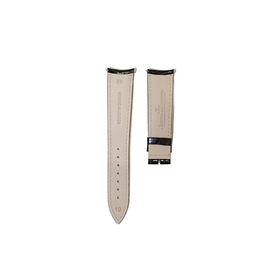 Jaeger-LeCoultre Alligator Leather Strap - Black