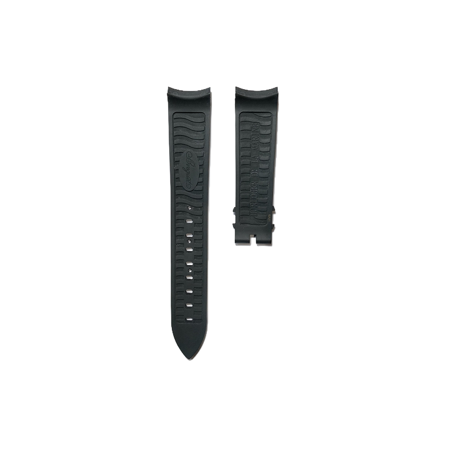 Breguet Rubber Strap - Black