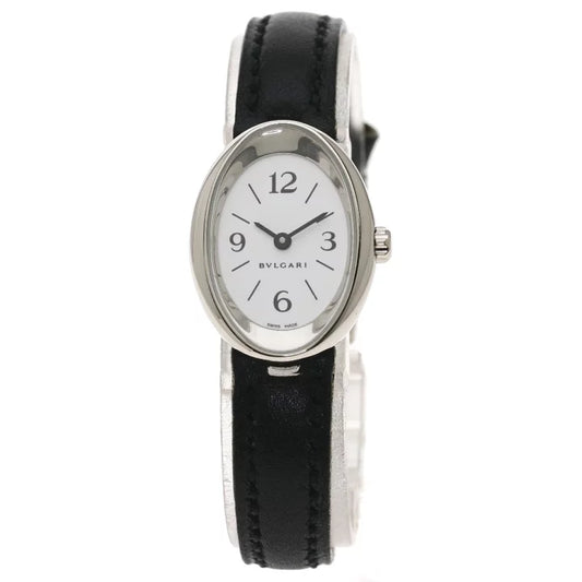 Bulgari Ovale Quartz Ladies Watch in 18K White Gold