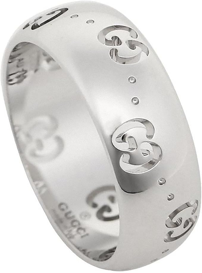 Gucci Icon Ring in 18K White Gold