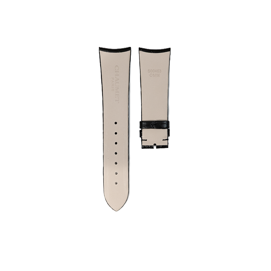 Chaumet Alligator -Strap - Mat Black