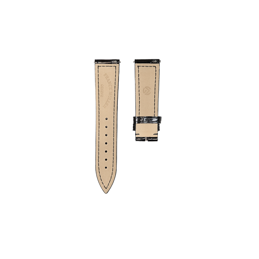 Franck Muller Alligator Strap - Black