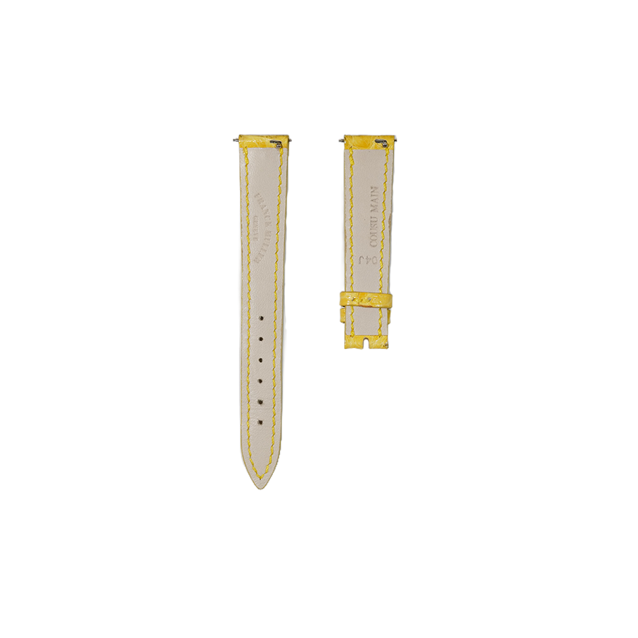 Franck Muller Alligator Strap - Yellow