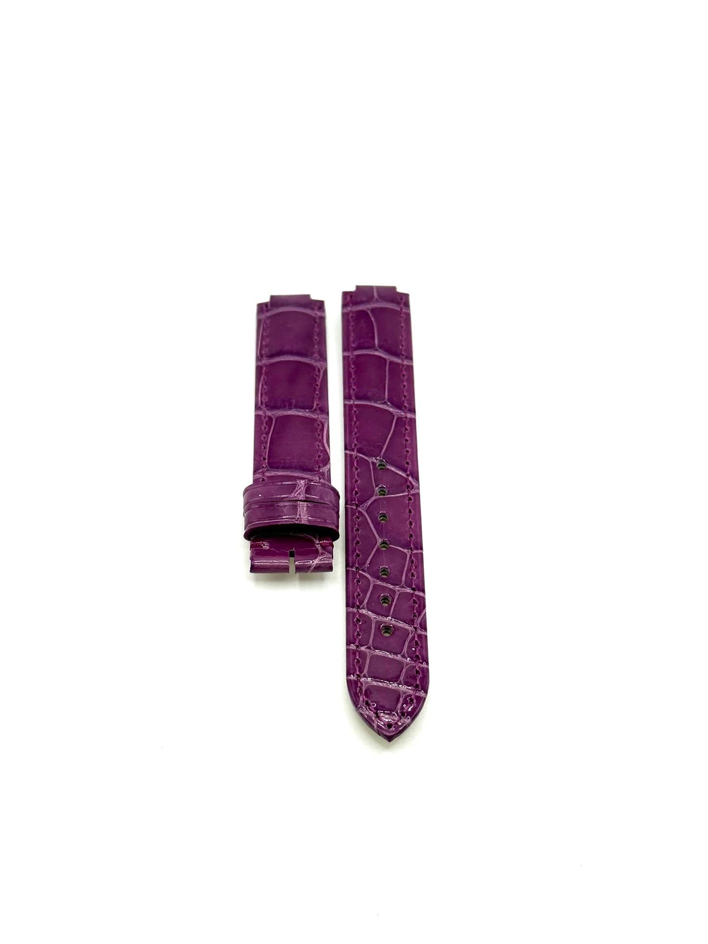 Cartier Violet Alligator 14mm Watch Strap