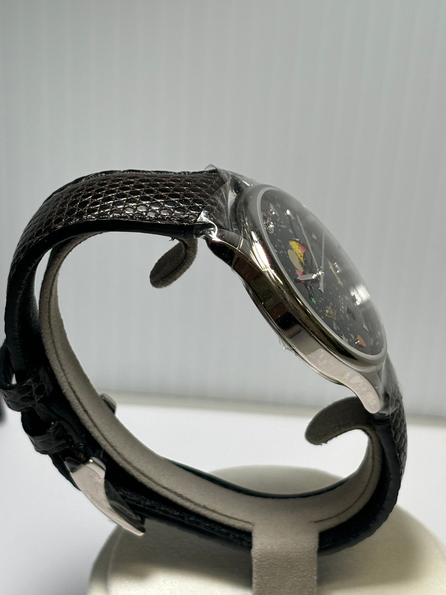 Gucci G-Timeless Quartz Moonphase Medium Slim Black Dial Ladies Watch