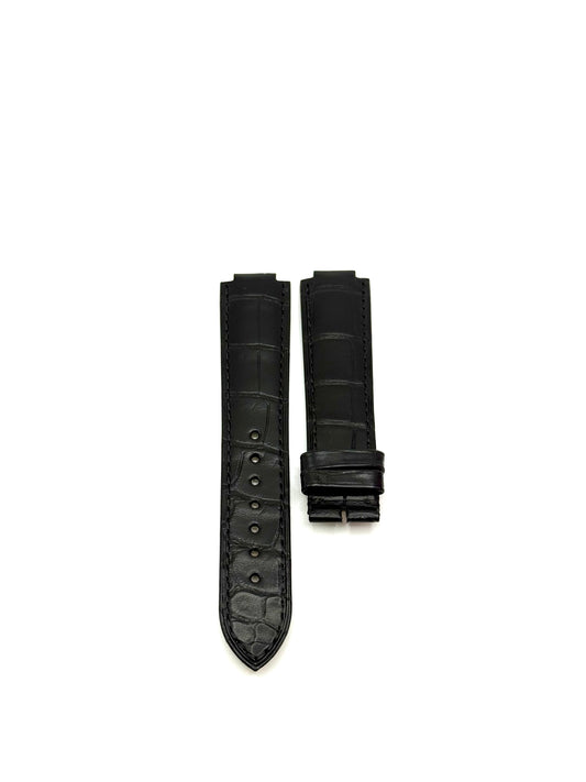 Cartier Black Alligator 18/16mm Watch Strap
