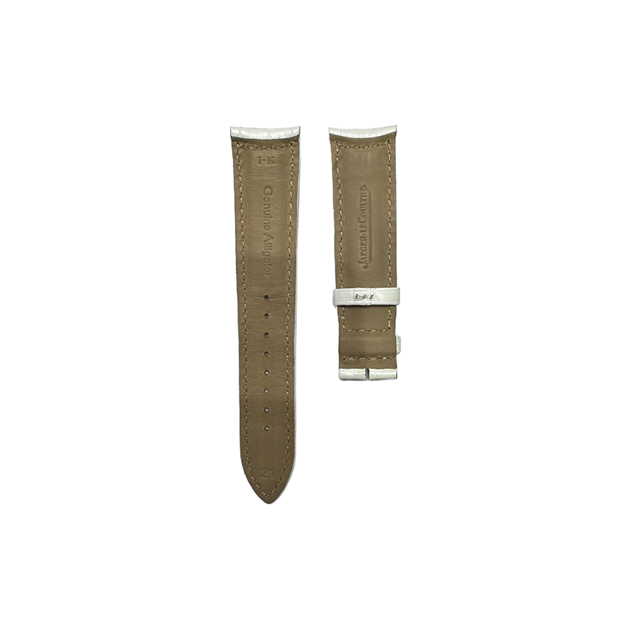 Jaeger-LeCoultre Alligator Leather Strap - Lvory