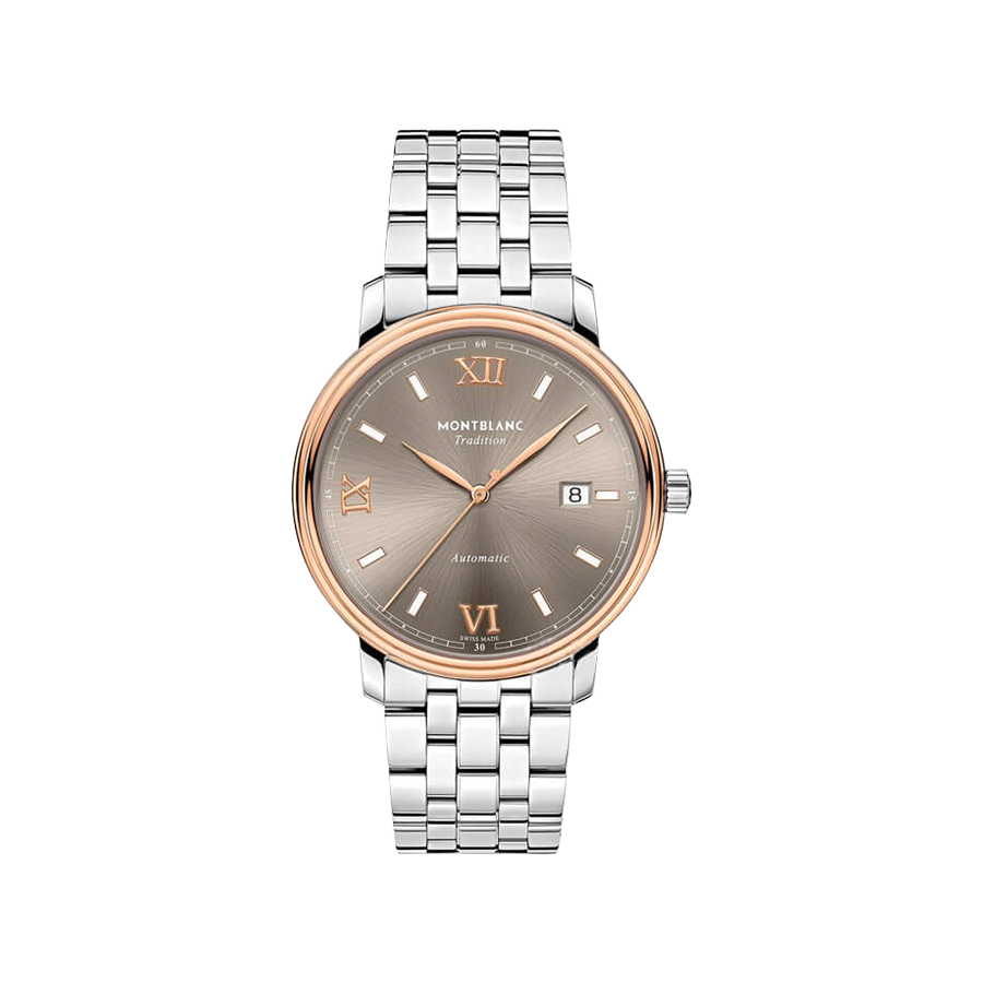 Montblanc Tradition Date Automatic Watch Two Tone