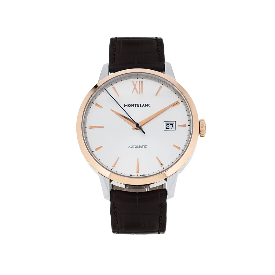 Montblanc Heritage Spirit Date Automatic Watch Two Tone