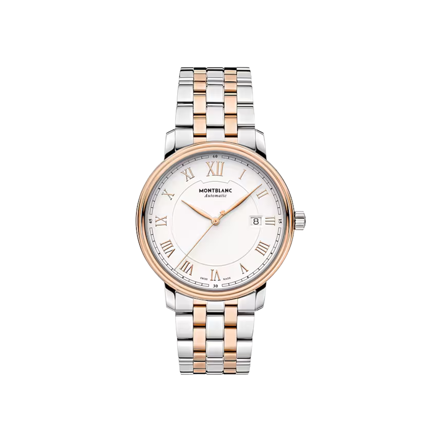 Montblanc Tradition Automatic Date Two Tone Watch