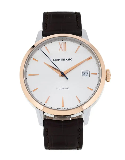 Montblanc Heritage Spirit Date Automatic Watch Two Tone