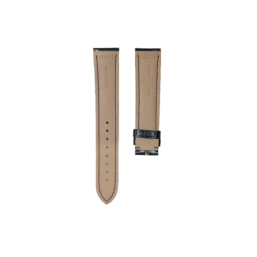 Vacheron Constantin Alligator Leather Strap - Navy Blue