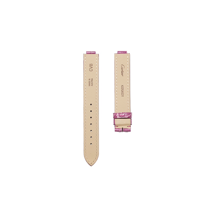 Cartier KD2G Ballon Bleu Alligator Strap - Pink
