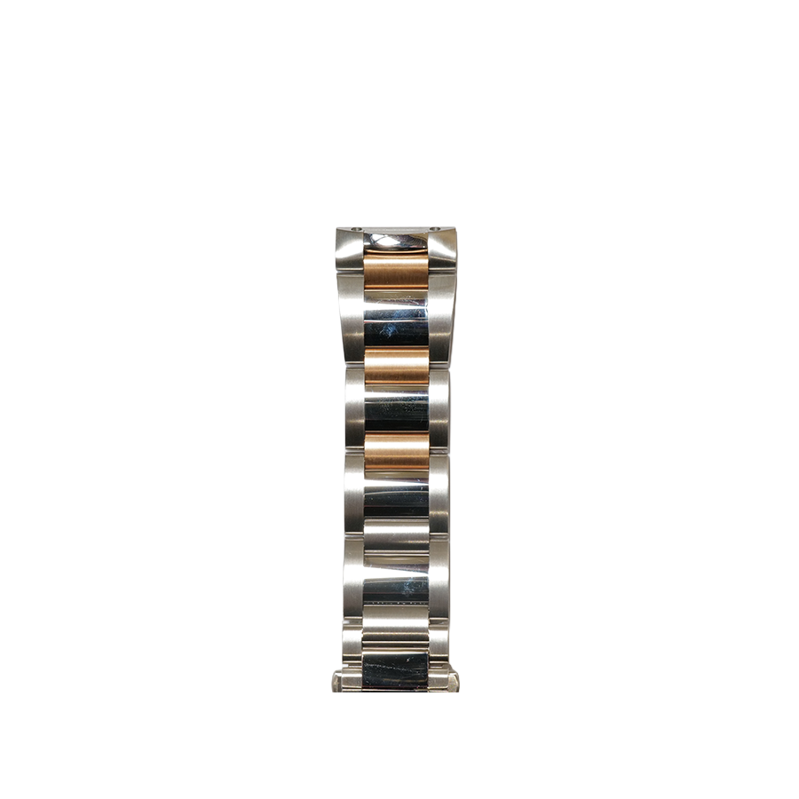 Cartier Bracelet Strap - 18K Rose Gold and Stainless Steel