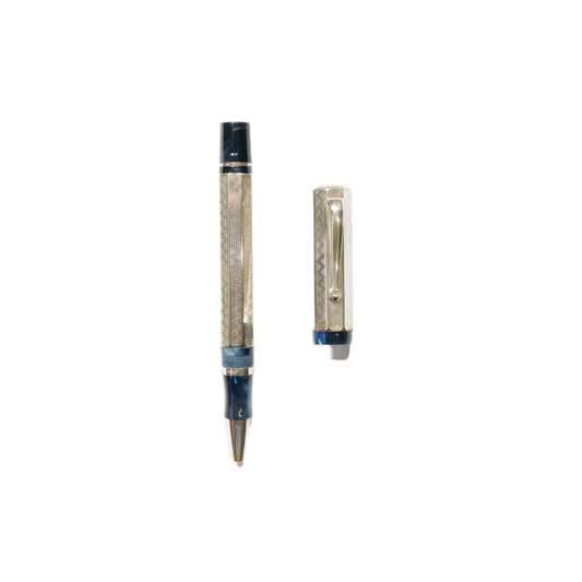 Montegrappa Privilege Silver Monogram Ballpoint Pen