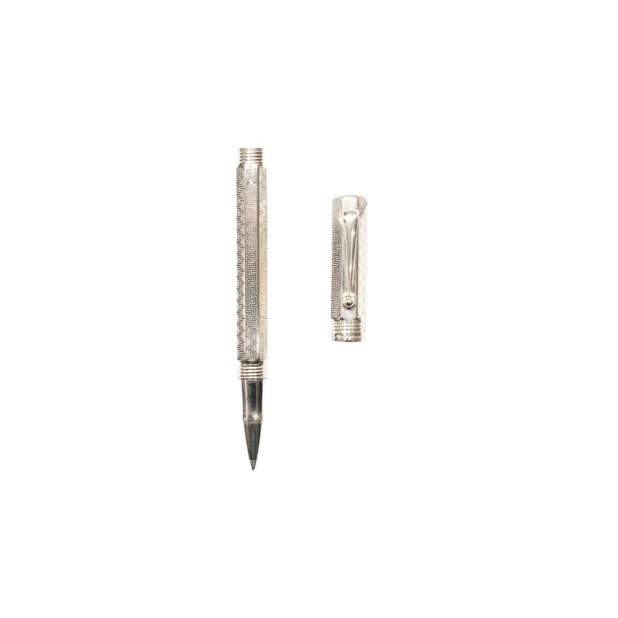 Montegrappa Privilege Silver Monogram Ballpoint Pen
