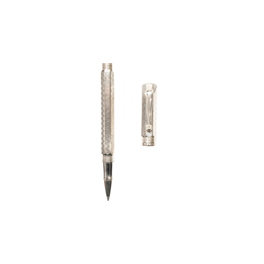 Montegrappa Privilege Silver Monogram Ballpoint Pen