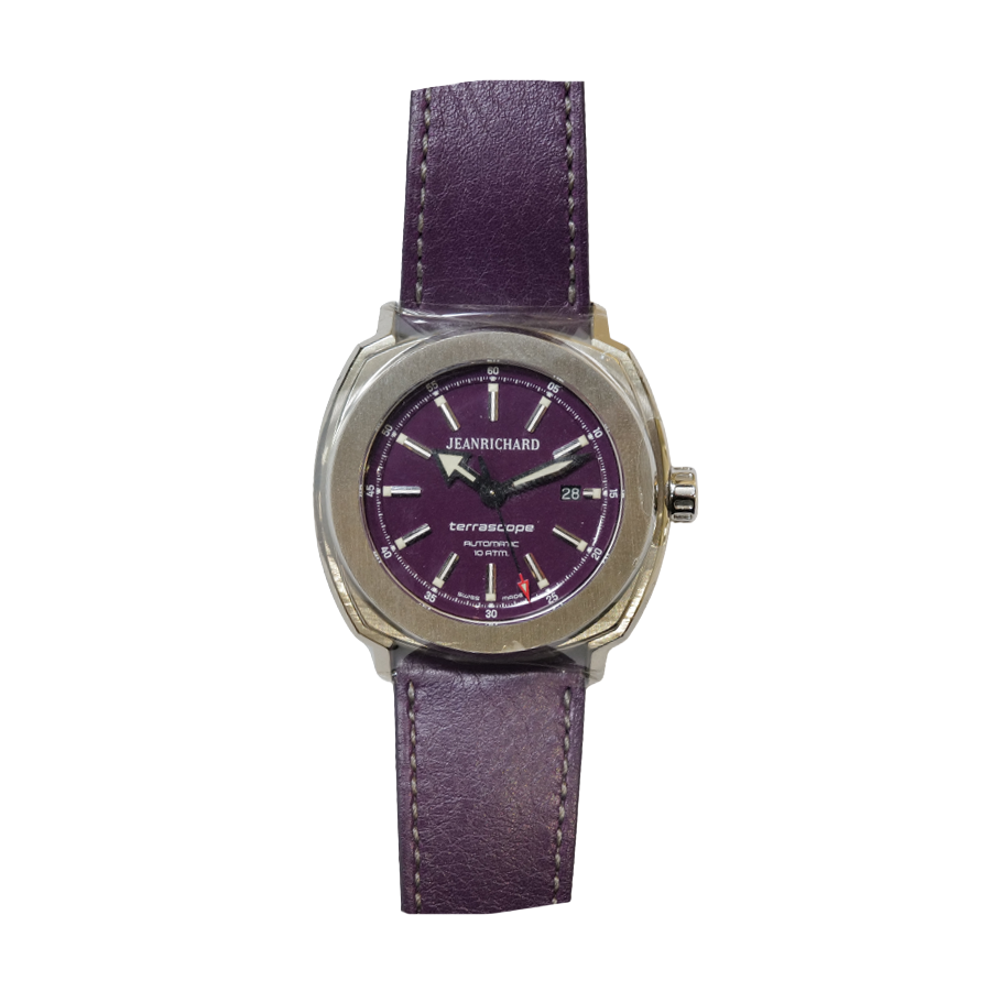 JeanRichard Terrascope Automatic Purple Dial Watch