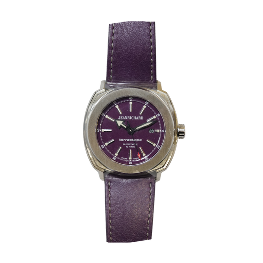 JeanRichard Terrascope Automatic Purple Dial Watch