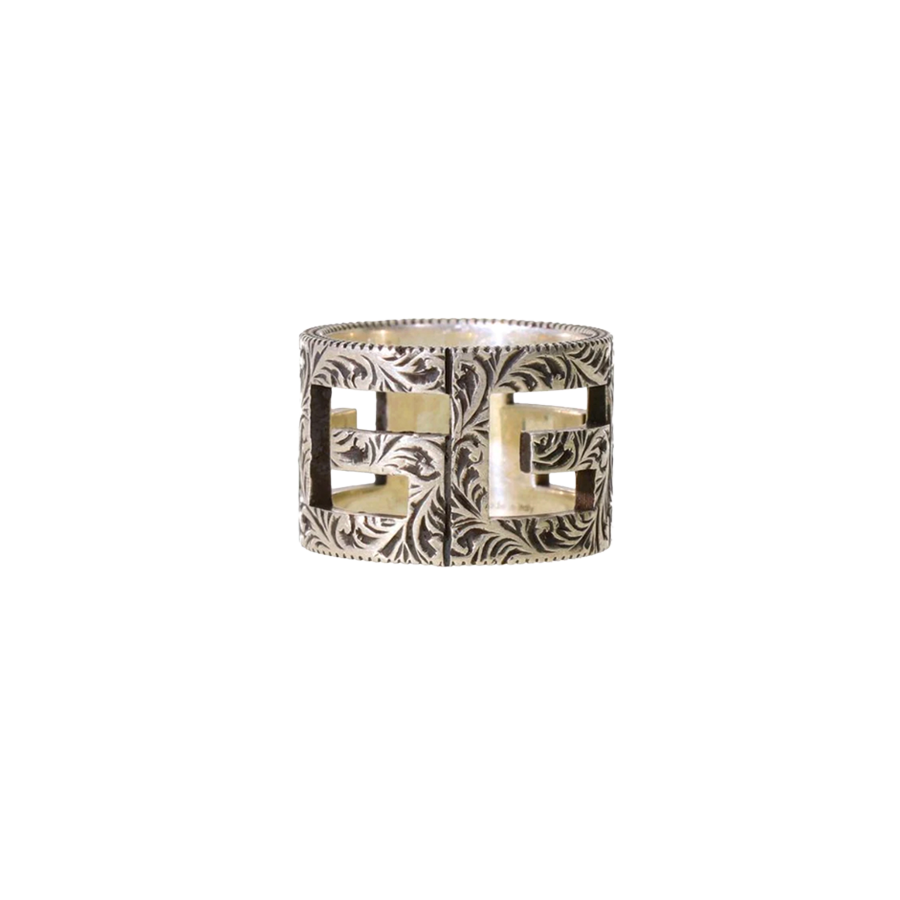 Gucci G Cube Ring in Sterling Silver