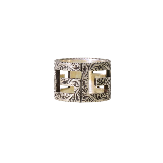 Gucci G Cube Ring in Sterling Silver
