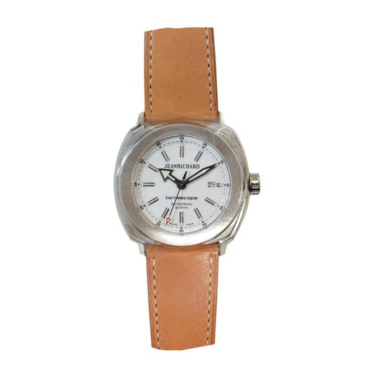 JeanRichard Terrascope Automatic White Dial Watch