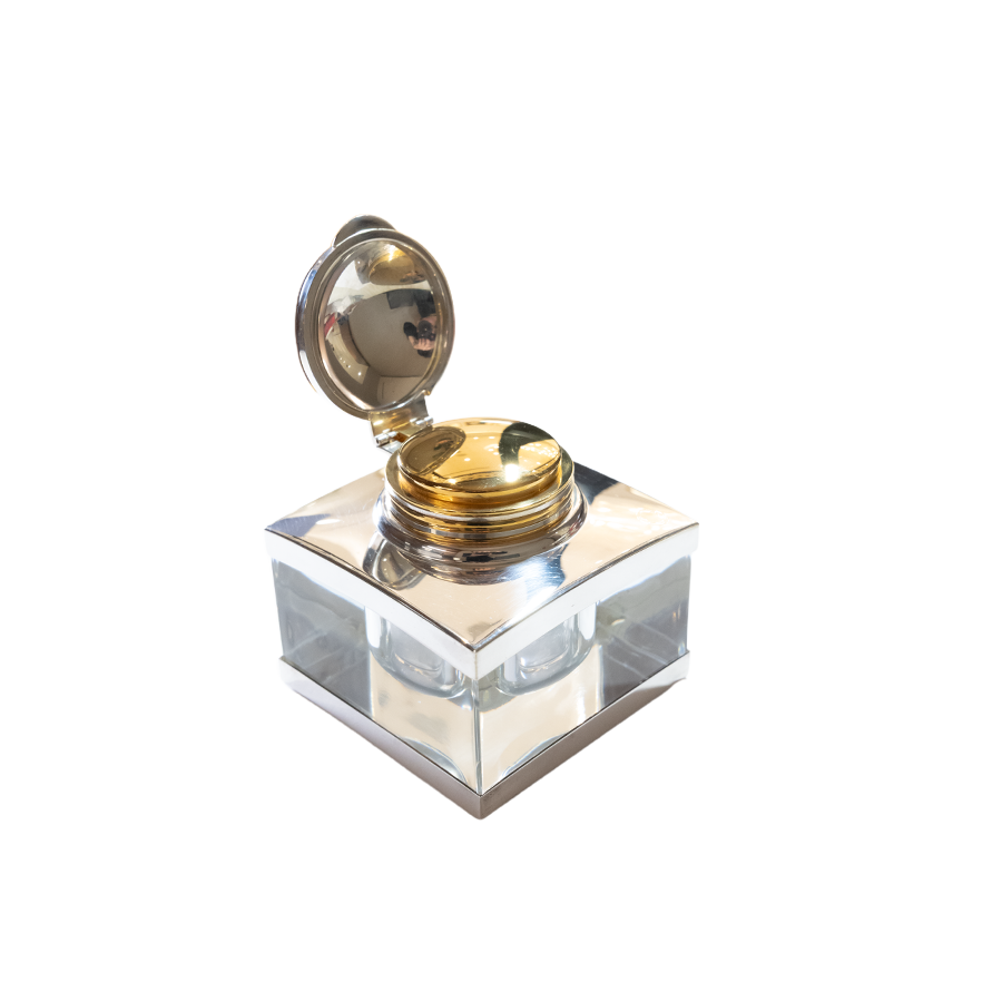 Montblanc Meisterstück Solitaire 925 Sterling Silver Inkwell