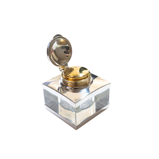 Montblanc Meisterstück Solitaire 925 Sterling Silver Inkwell