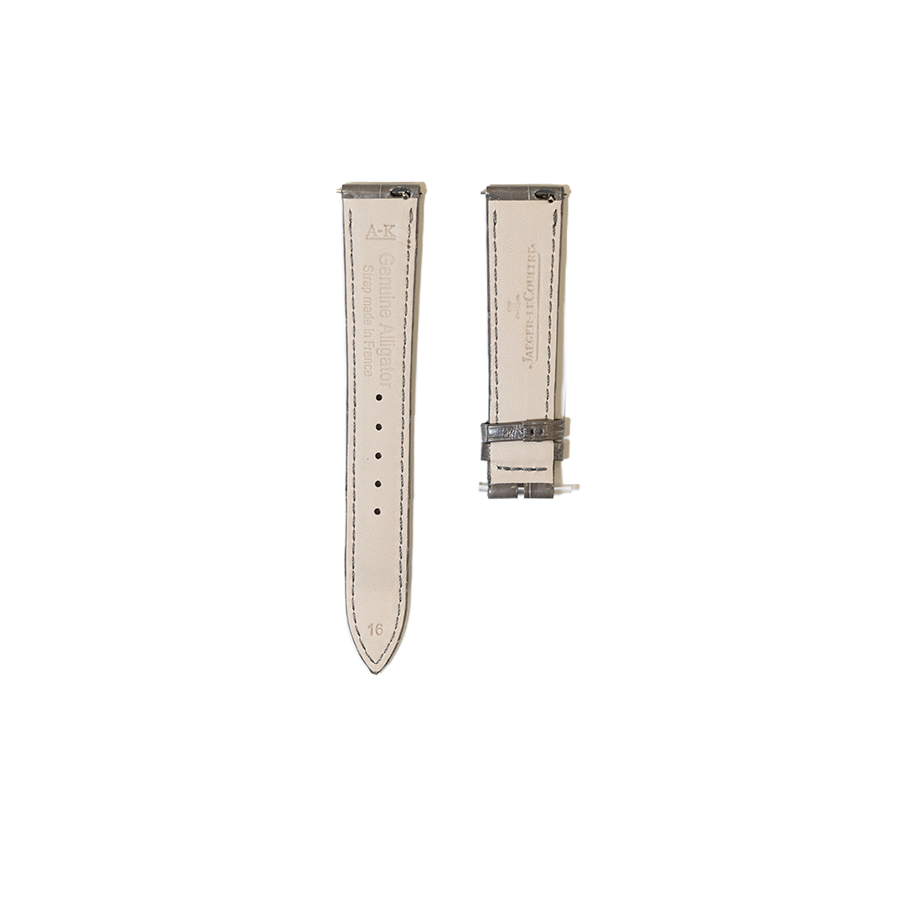 Jaeger-LeCoultre Alligator Leather Strap - Grey