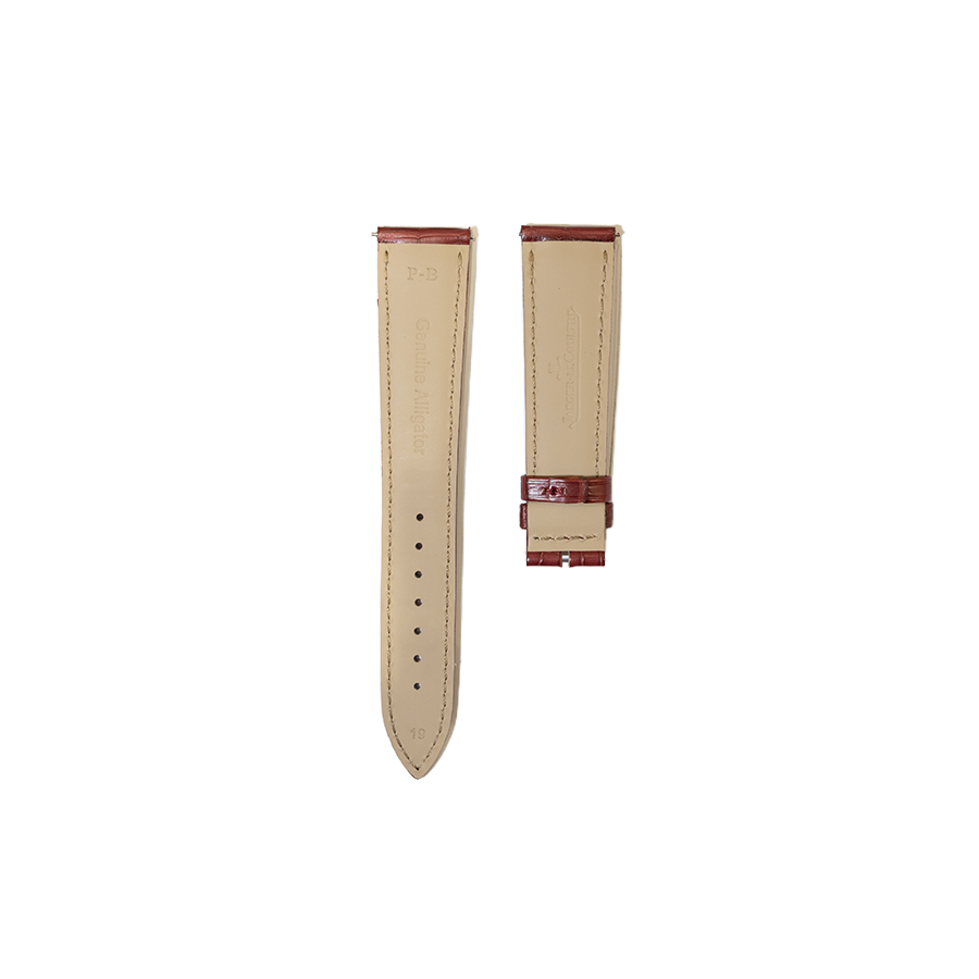 Jaeger-LeCoultre Alligator Leather Strap - Burgundy