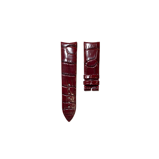 Piaget Alligator Leather Strap - Red