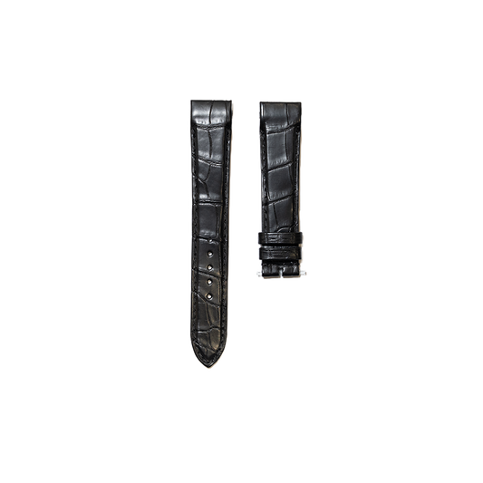 Jaeger-LeCoultre Alligator Leather Strap - Black