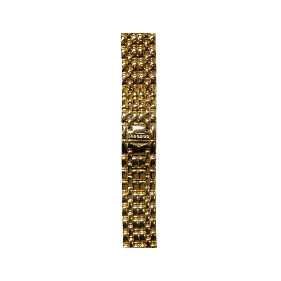Longines Bracelet Strap - Yellow Gold-Tone Steel