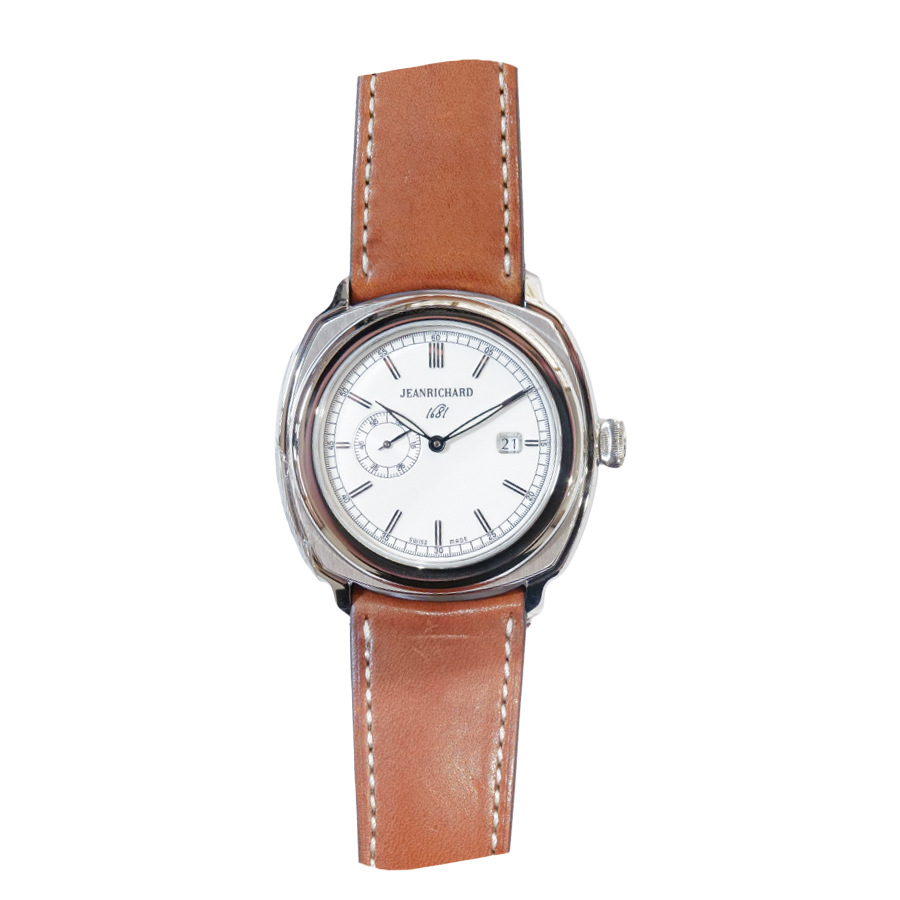 JeanRichard 1681 Small Second Automatic White Dial Watch