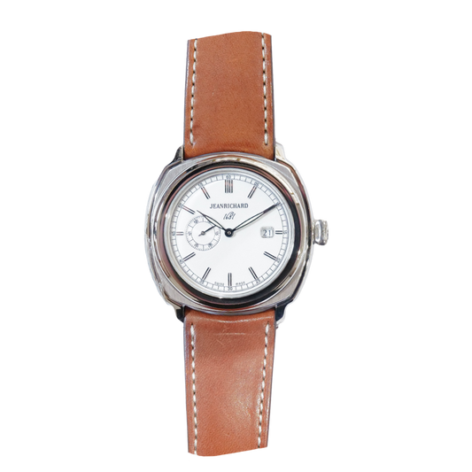 JeanRichard 1681 Small Second Automatic White Dial Watch