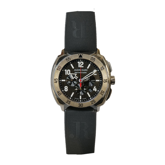 JeanRichard Aeroscope Chrono Automatic Black Dial Watch