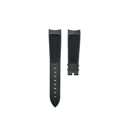 Breguet Rubber Strap - Black