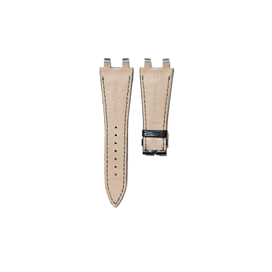 Ulysse Nardin Leather Strap - Black