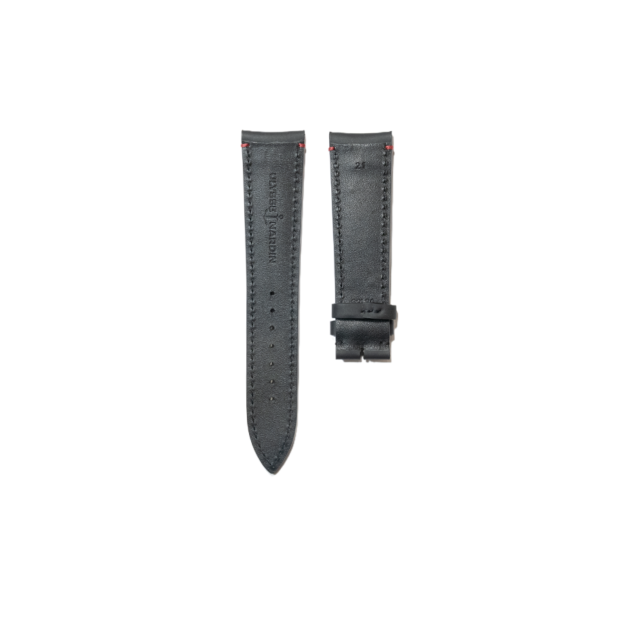 Ulysse Nardin Leather Strap - Black