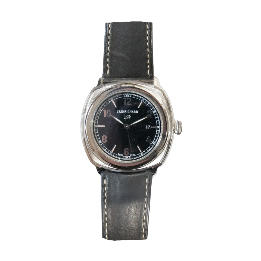 JeanRichard 1681 Central Second Automatic Black Dial Watch