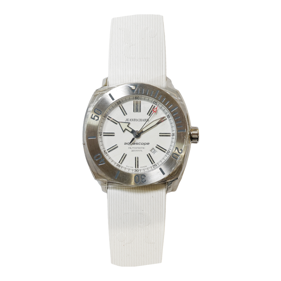 JeanRichard Aquascope Automatic White Dial Watch