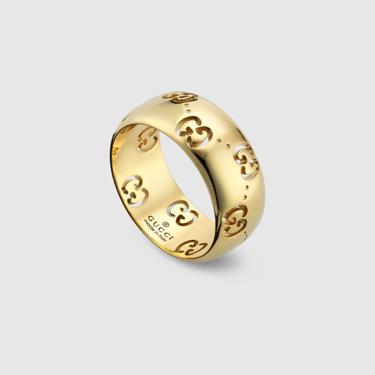 Gucci Icon Ring in 18K Yellow Gold