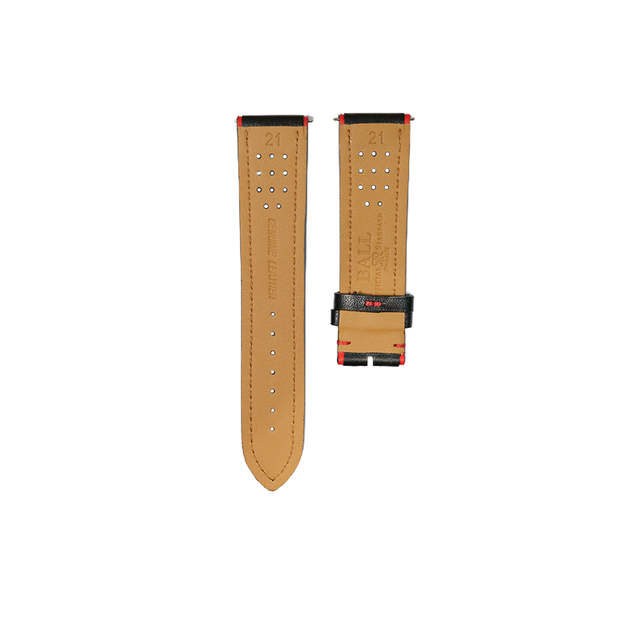 Ball Leather Strap - Black