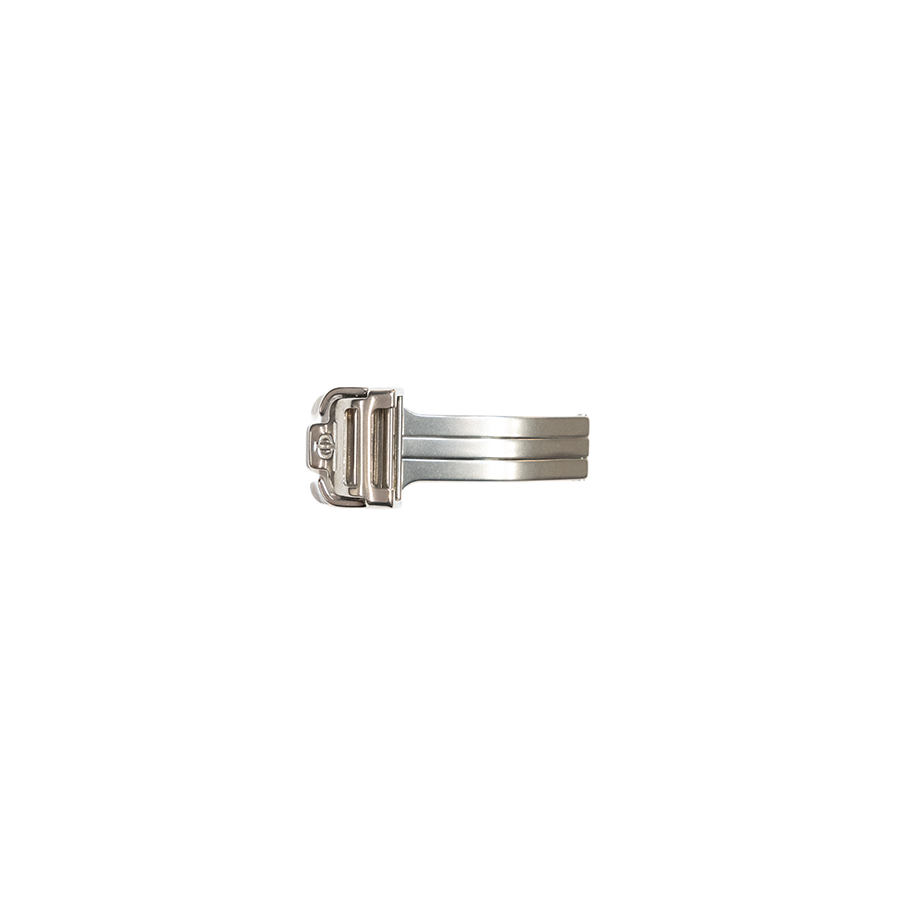 Baume and Mercier Single Deployant Clasp Buckles - Stainless Steel